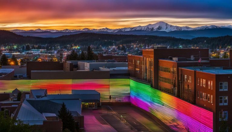 LED wall in Bellingham