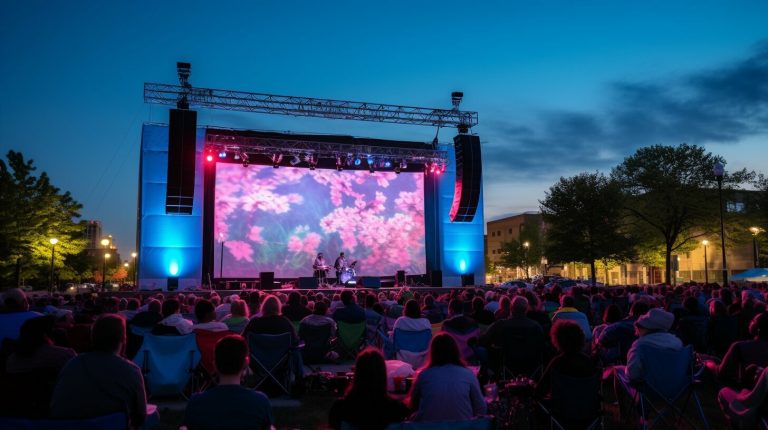 Outdoor LED screen in Kenosha