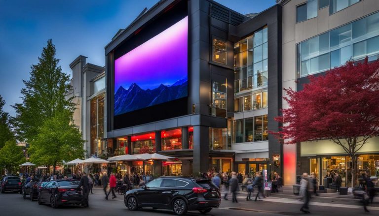 Outdoor LED screen in Kirkland