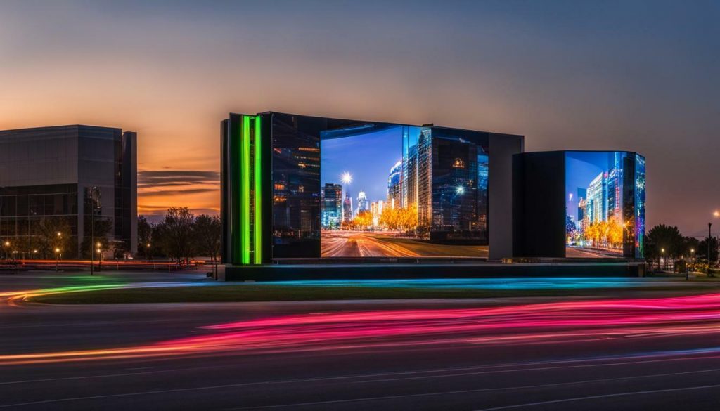 Outdoor LED screen in Nampa