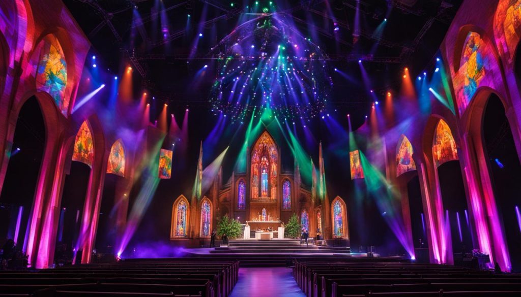 Affordable LED screens for church