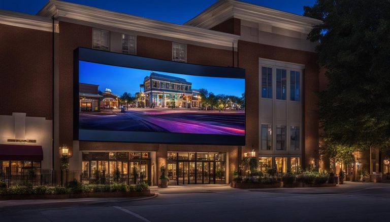 Big LED screen in Collierville