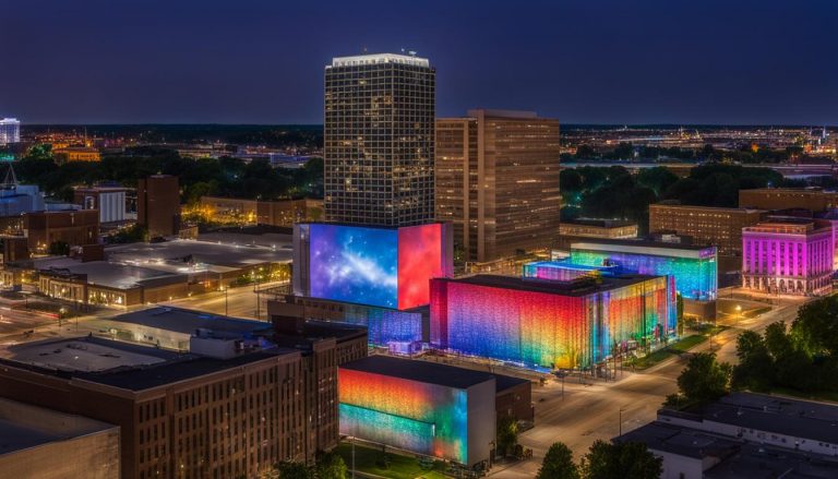 Big LED screen in Dayton