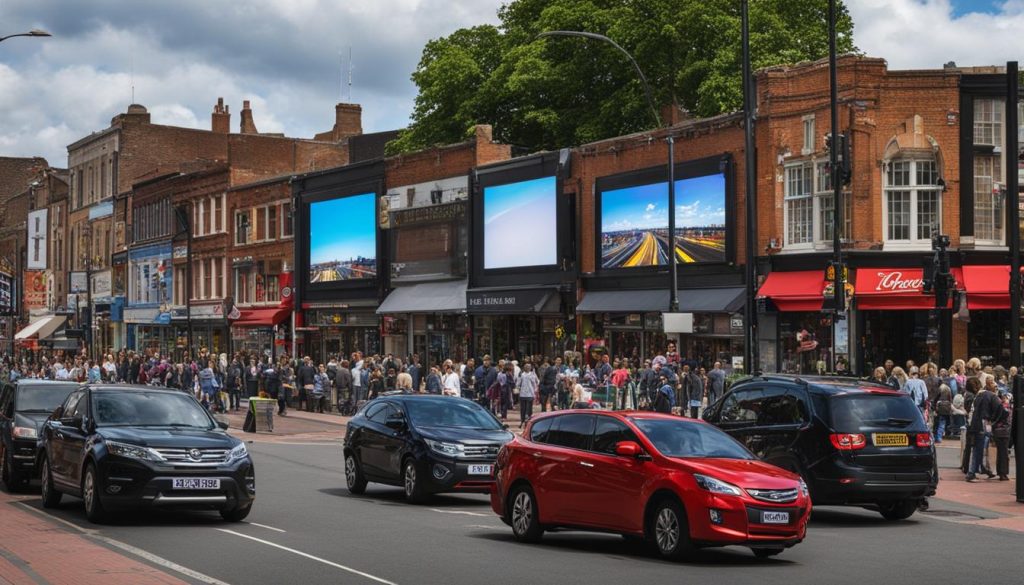 Big LED screen in Kettering