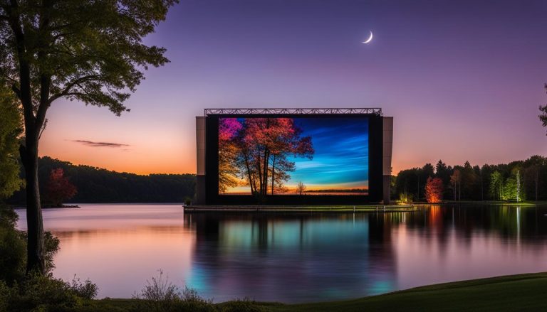 Big LED screen in Lakeville