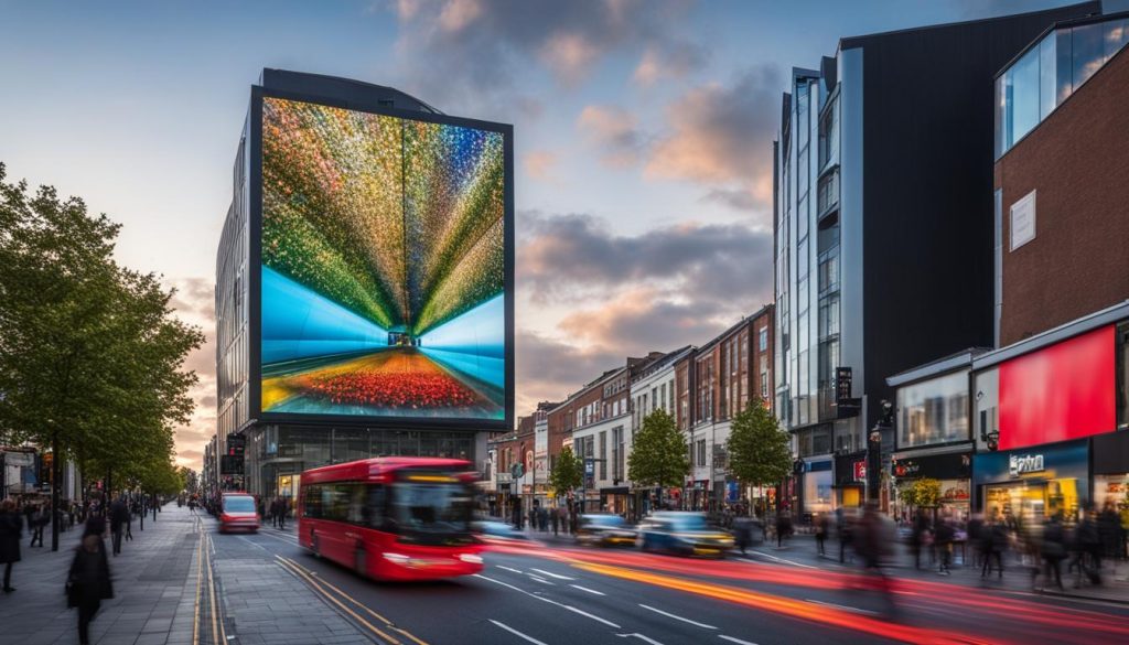 Big LED screen in Reading