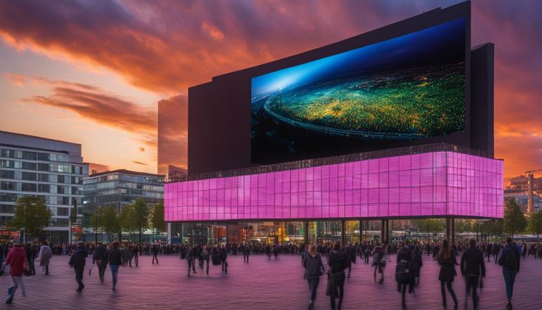 Big LED screen in Reading