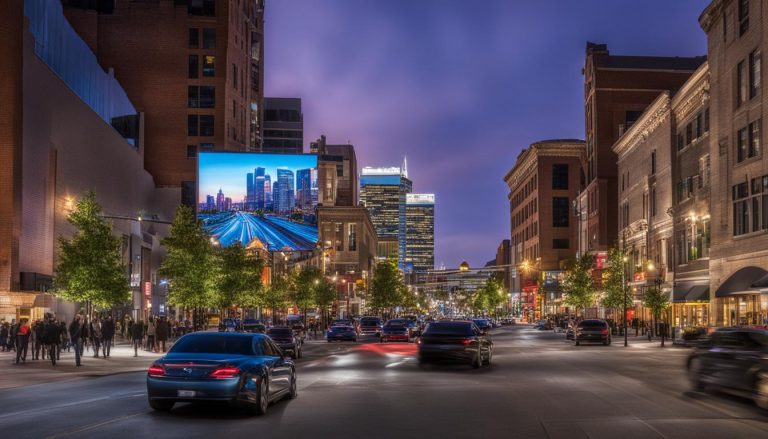 Big LED screen in Rochester Hills