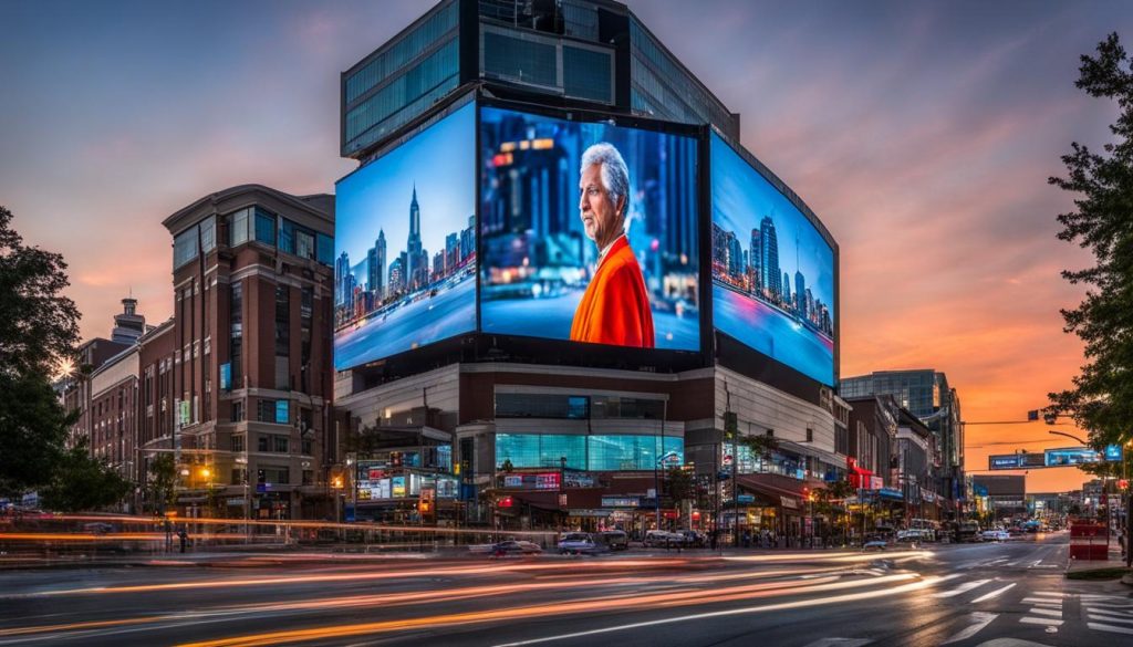 Big LED screen in Smyrna