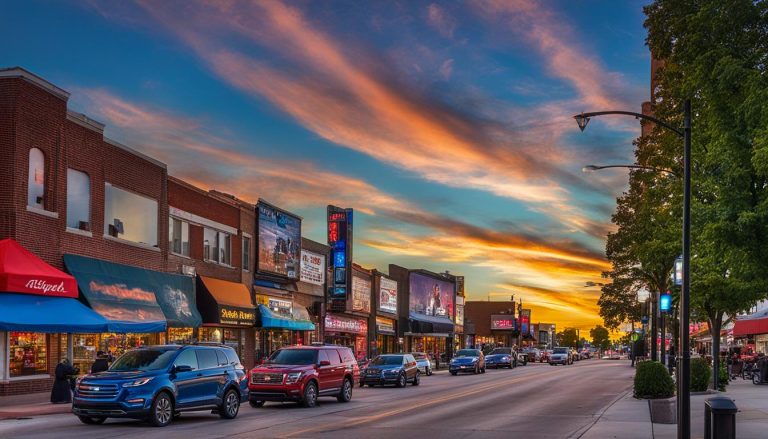 Big LED screen in St. Clair Shores