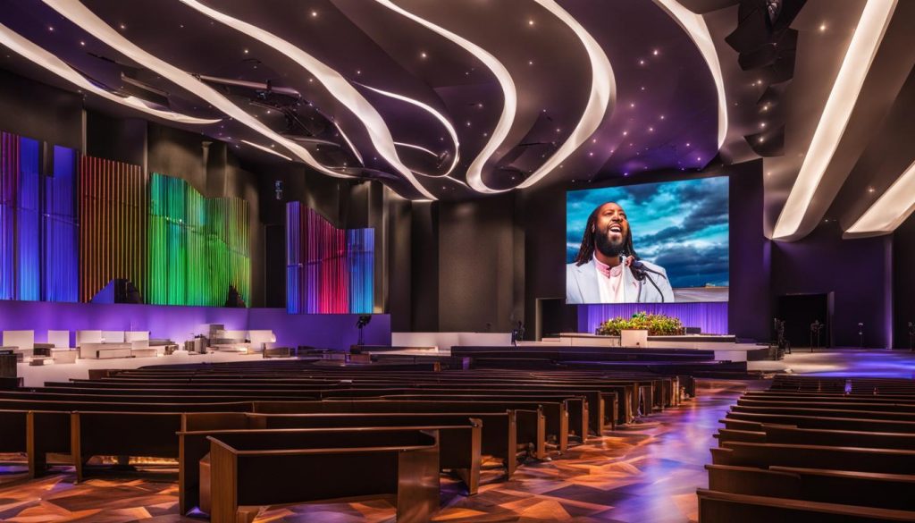 Church LED Video Walls in Memphis