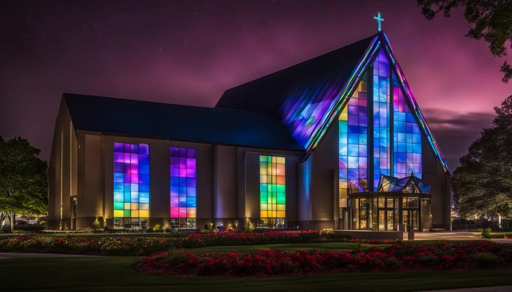 Church LED screen Rochester Hills