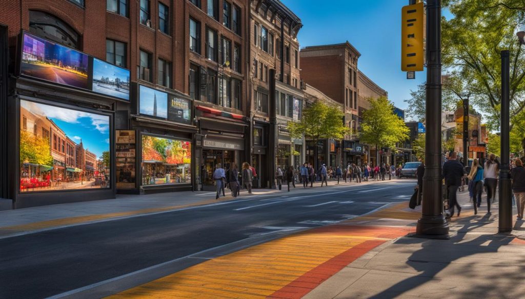 Digital signage in Ann Arbor