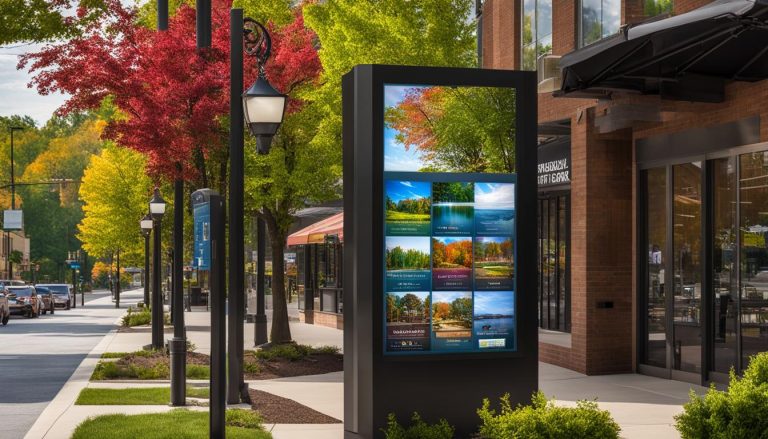 Digital signage in Cuyahoga Falls