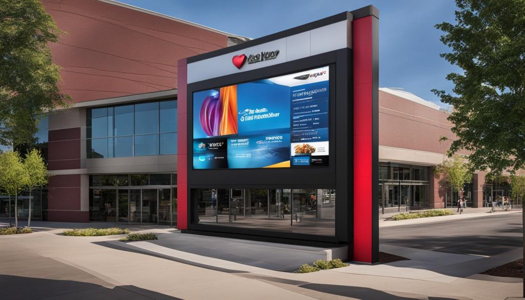 Digital signage in Eagan