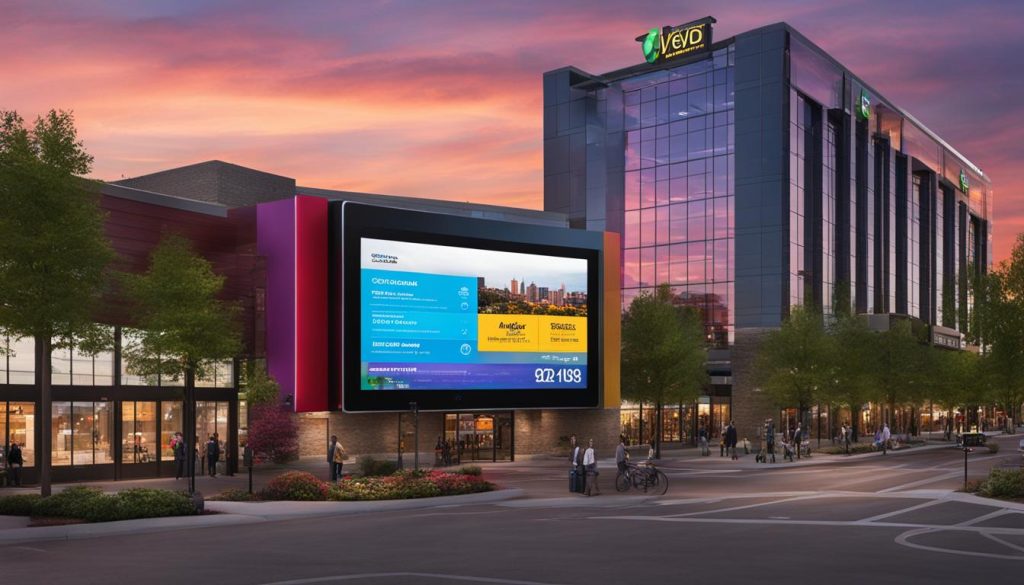 Digital signage in Edina