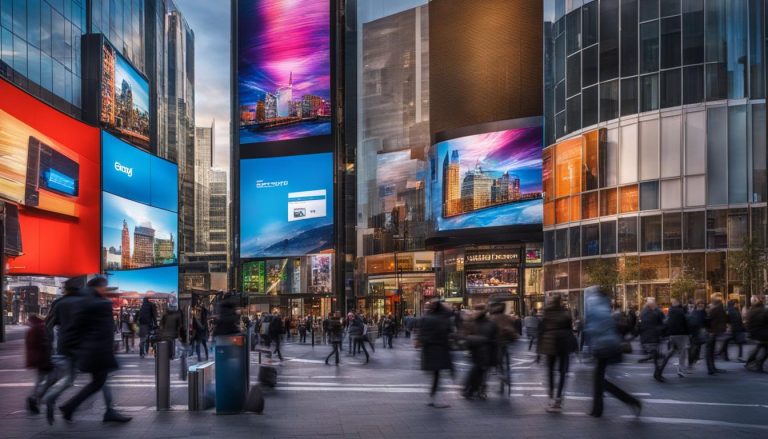 Digital signage in Essex