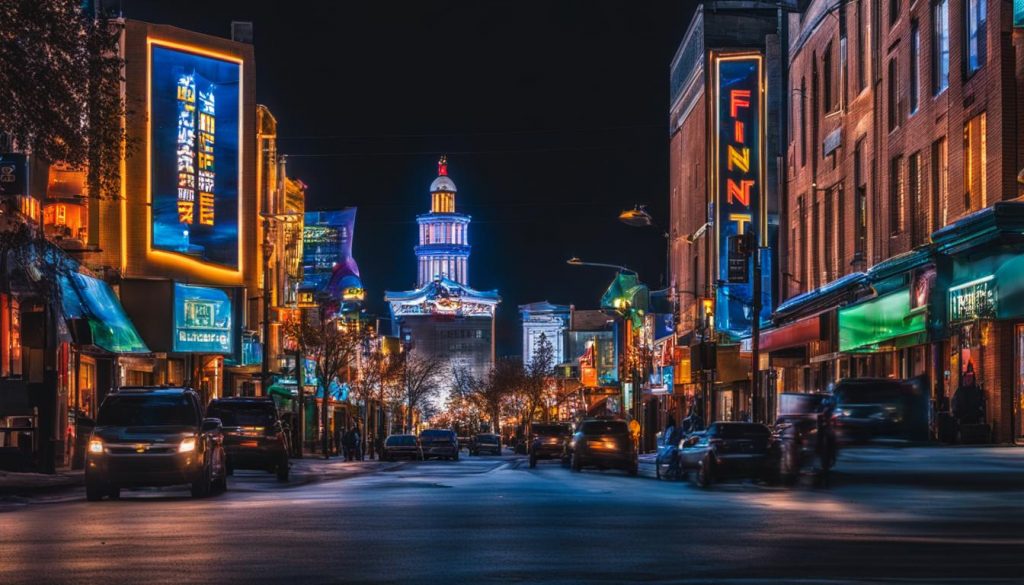 Digital signage in Flint