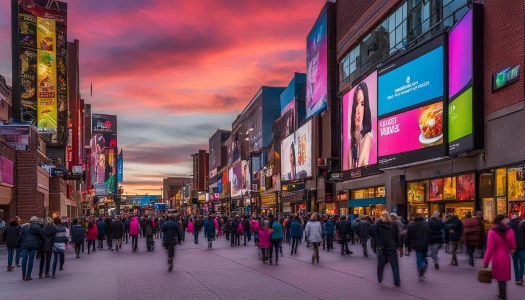 Digital signage in Livonia