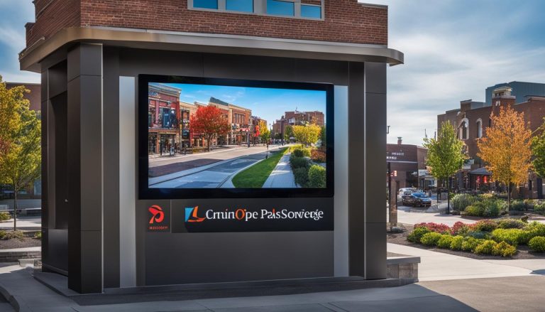 Digital signage in Lorain