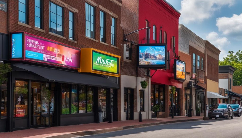 Digital signage in Murfreesboro