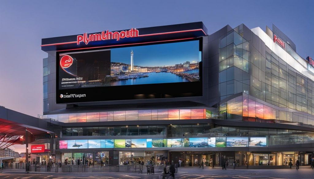 Digital signage in Plymouth