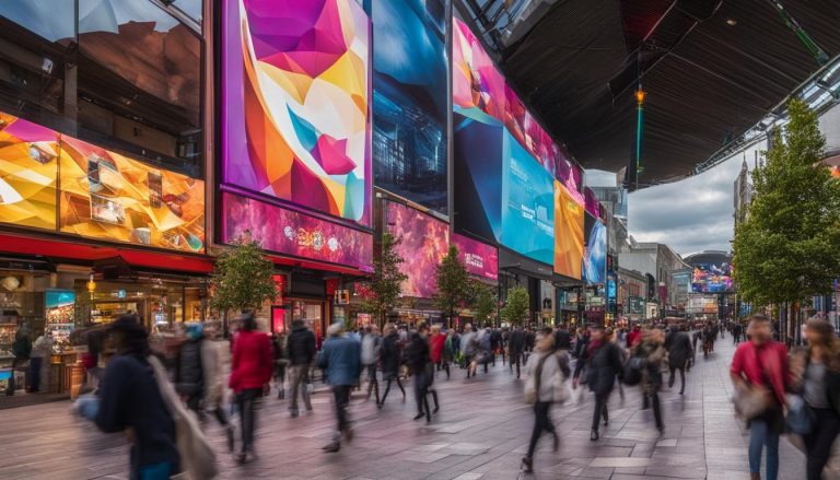 Digital signage in Reading