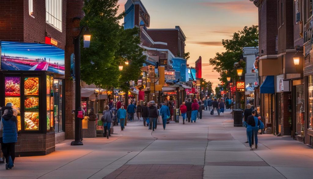 Digital signage in St. Clair Shores