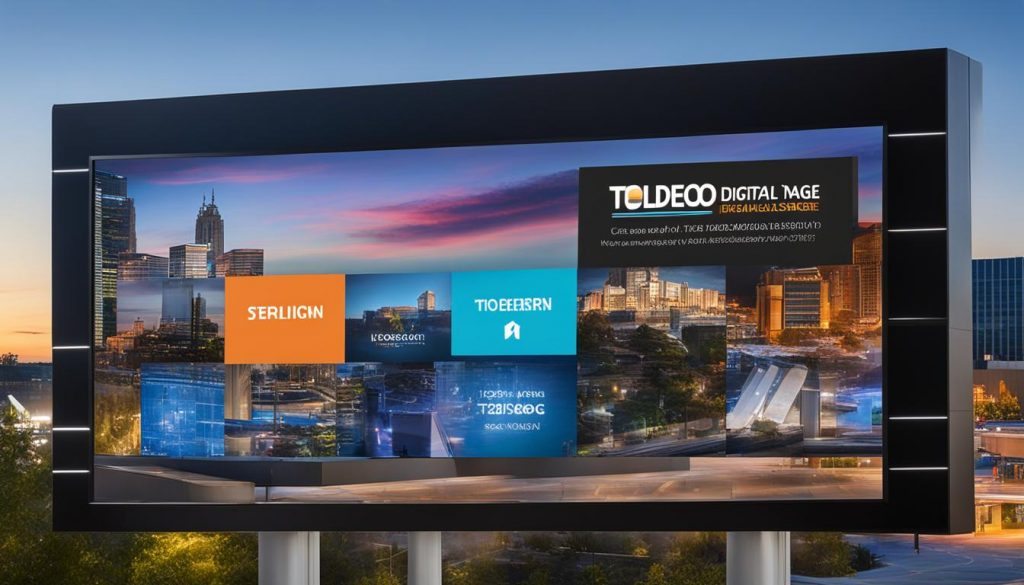 Digital signage in Toledo