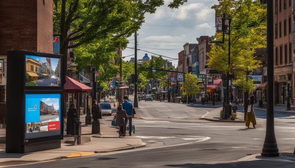 Digital signage in Wilkes-Barre