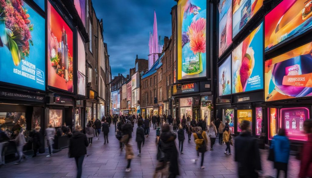 Digital signage in York