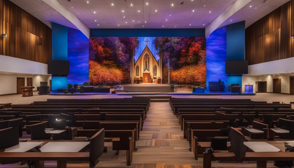 Edina church LED display solutions