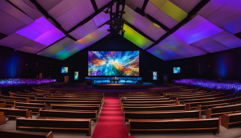 Flint Church LED Screen Installation