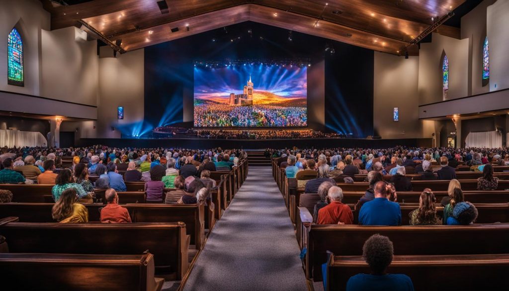 High-Quality LED Screens for Church Services in Lansing