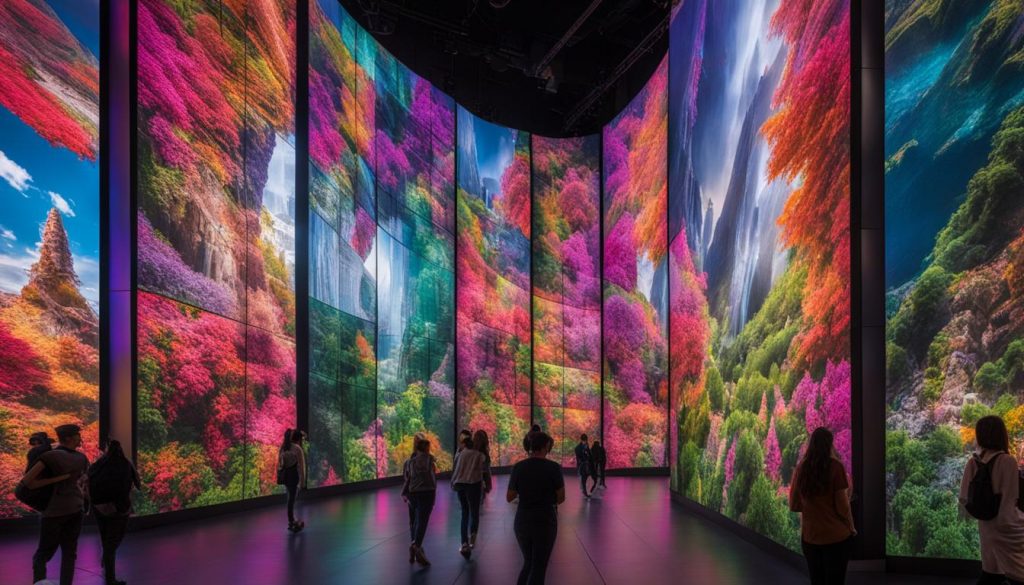 High-Resolution LED Video Walls