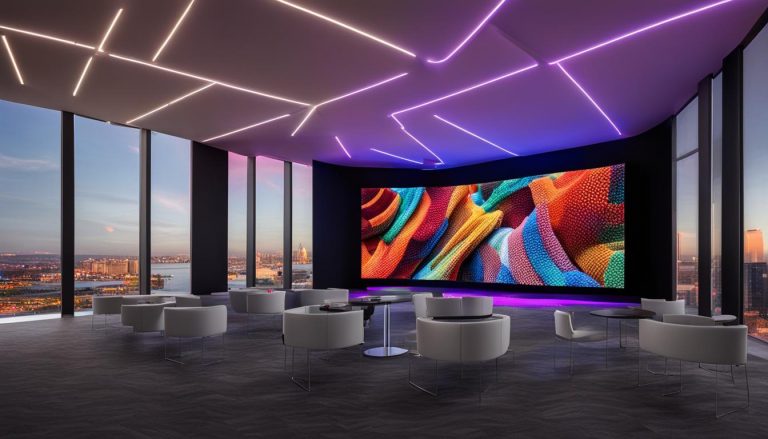 Indoor LED screen in Baltimore