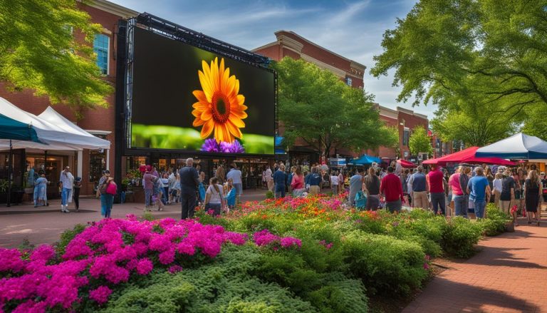 Indoor LED screen in Collierville