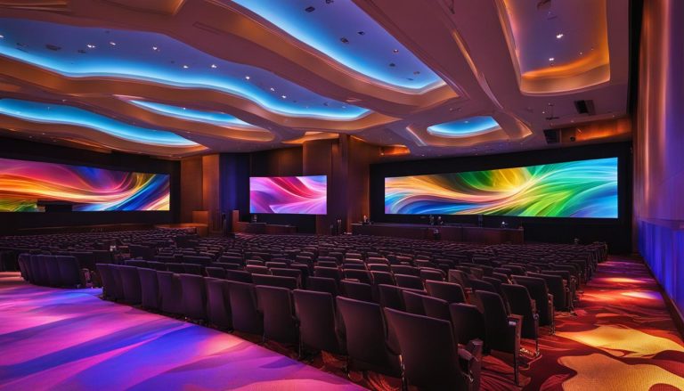 Indoor LED screen in Dearborn