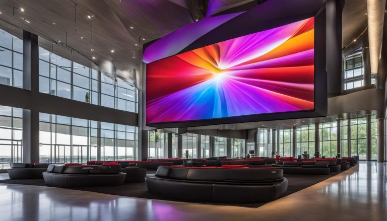 Indoor LED screen in Eagan