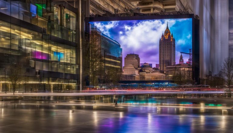 Indoor LED screen in Harrisburg