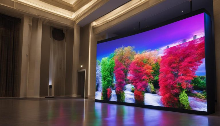 Indoor LED screen in Kalamazoo