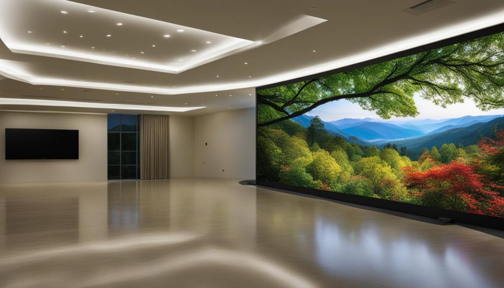 Indoor LED screen in Potomac