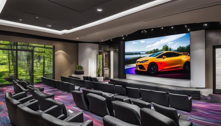 Indoor LED screen in St. Louis Park