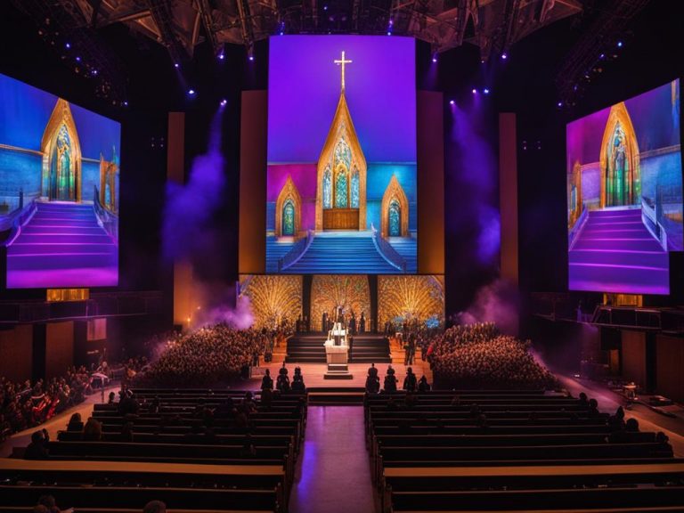 LED Screen for church in Bakersfield