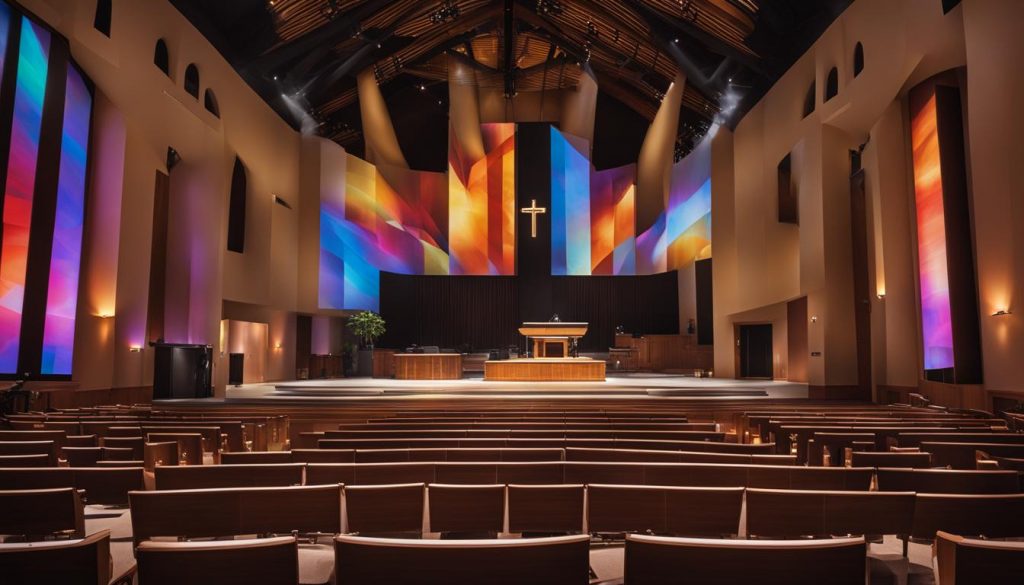 LED Video Wall for Church in Altoona