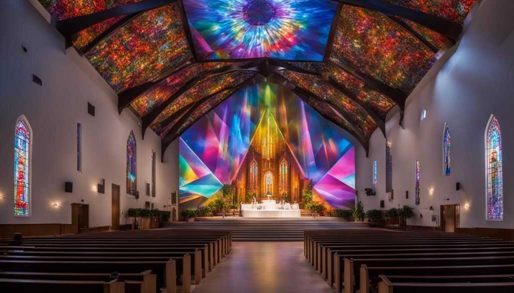 LED Wall for Church