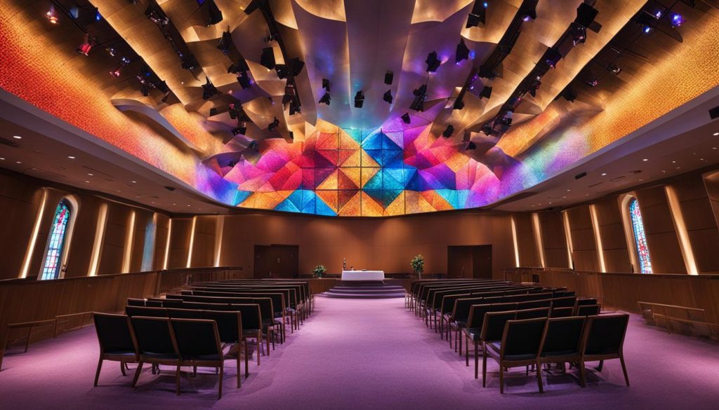 LED Wall for Church