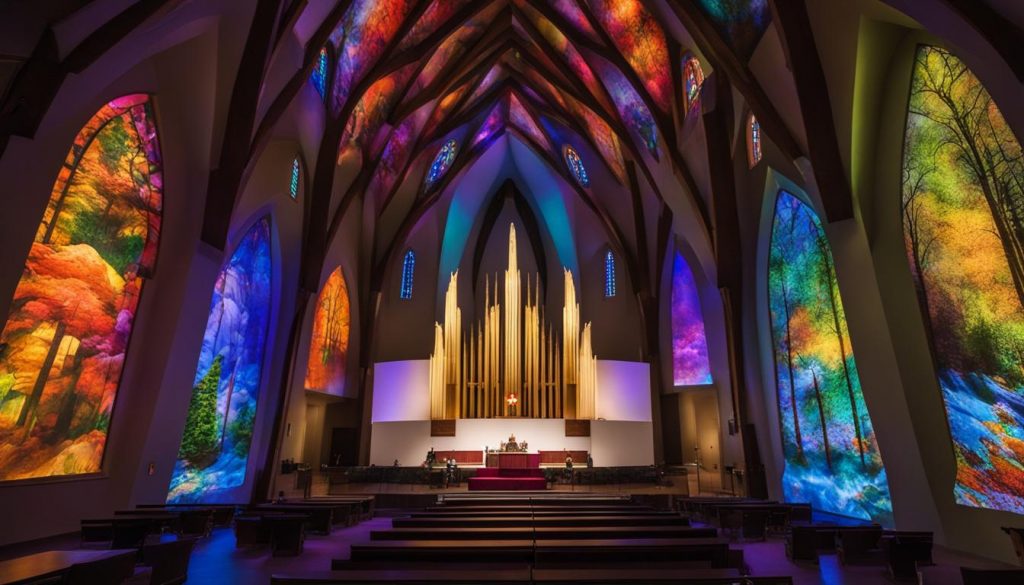 LED Wall for Church in Bethesda