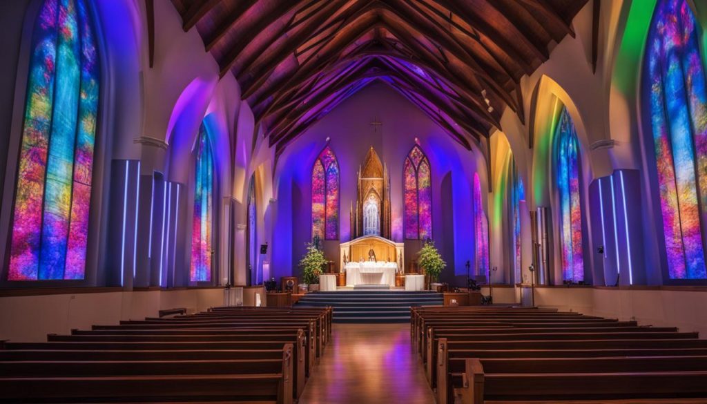 LED Wall for Church in Columbia