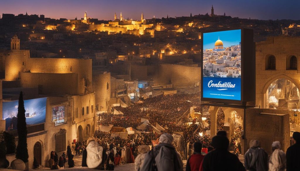 LED advertising display in Bethlehem